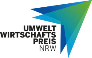 Logo des Umweltwirtscjaftspreises NRW (NRW.Bank)
