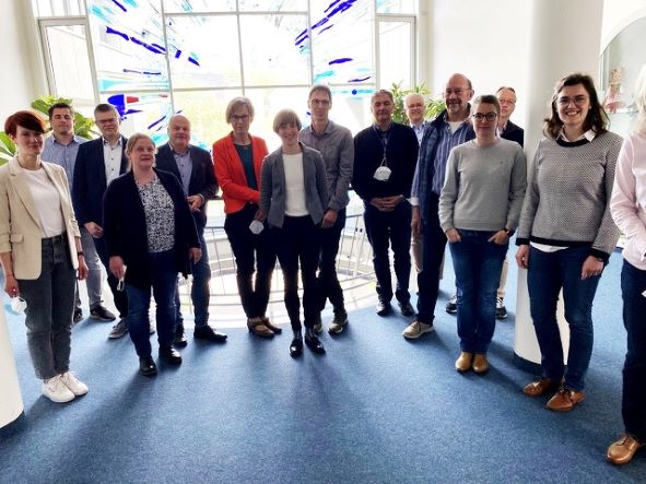 Neun Mitarbeiterinnen und Mitarbeiter aus heimischen Unternehmen nahmen am zweiten Workshops des Projektes ÖKOPROFIT Soest-Sauerland teil.